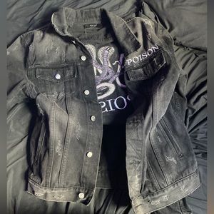 Amiri poison denim jacket